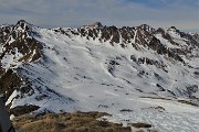 46 Sguardo indietro al Passo e Cima di Lemma occ.  e Pizzo Vallone